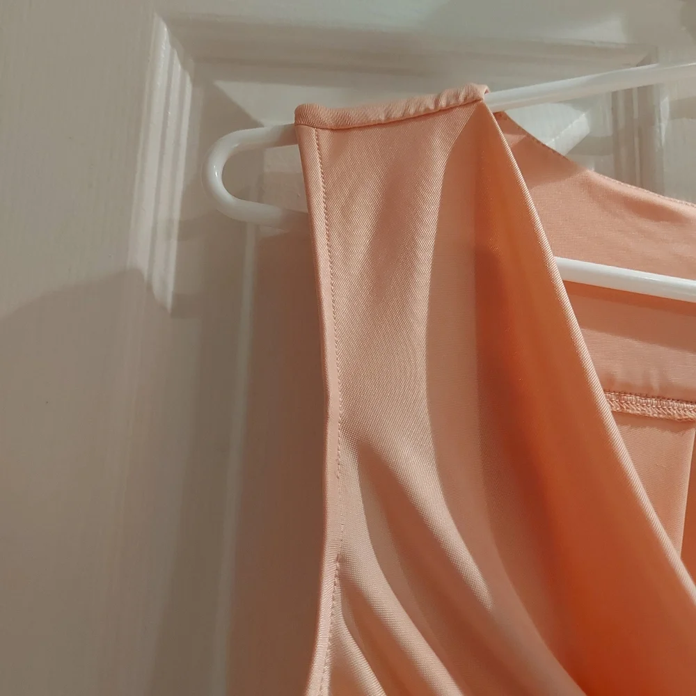 Suzy Shier | Draped Sleeveless Top - Picture 4 of 7